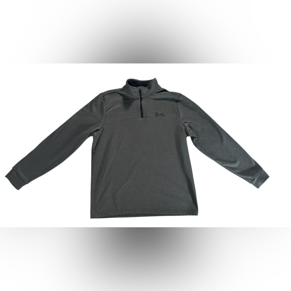 Under Armour Grey 1/4 Zip Sweatshirt Loose Fit 
Coldgear Women's Medium